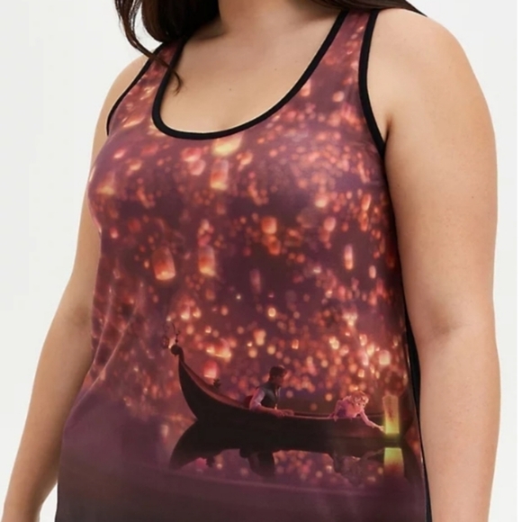 Torrid Disney Tangled Lantern Tank top L - Picture 1 of 9